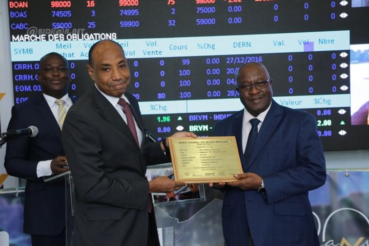 Côte d’Ivoire: 23 emprunts obligataires émis de 1999 à 2016 pour 2211 milliards de FCFA (DGA)